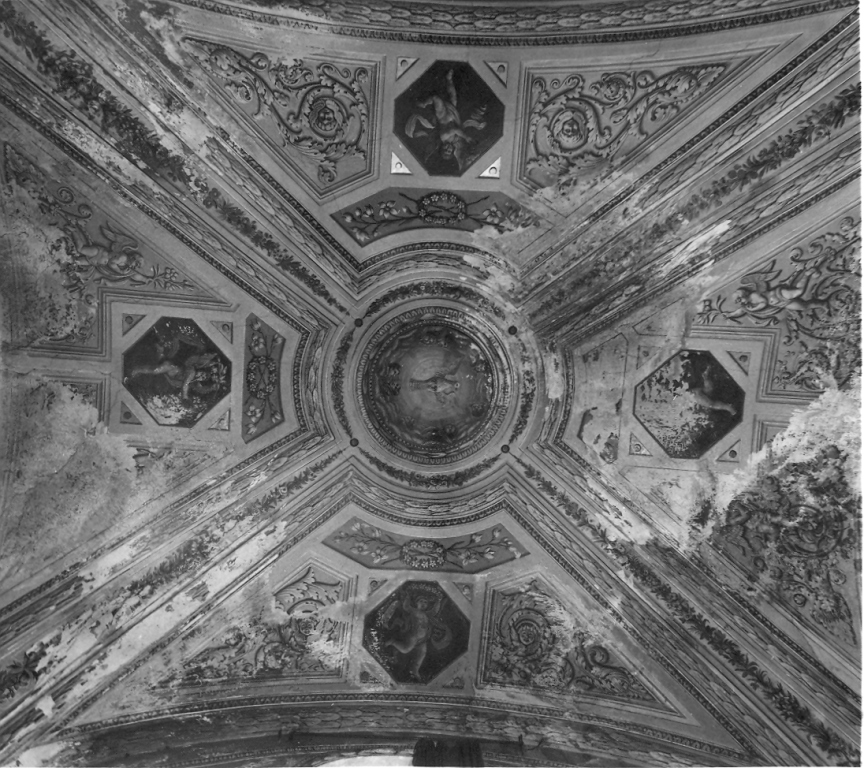 putti (decorazione pittorica) - ambito laziale (sec. XIX)