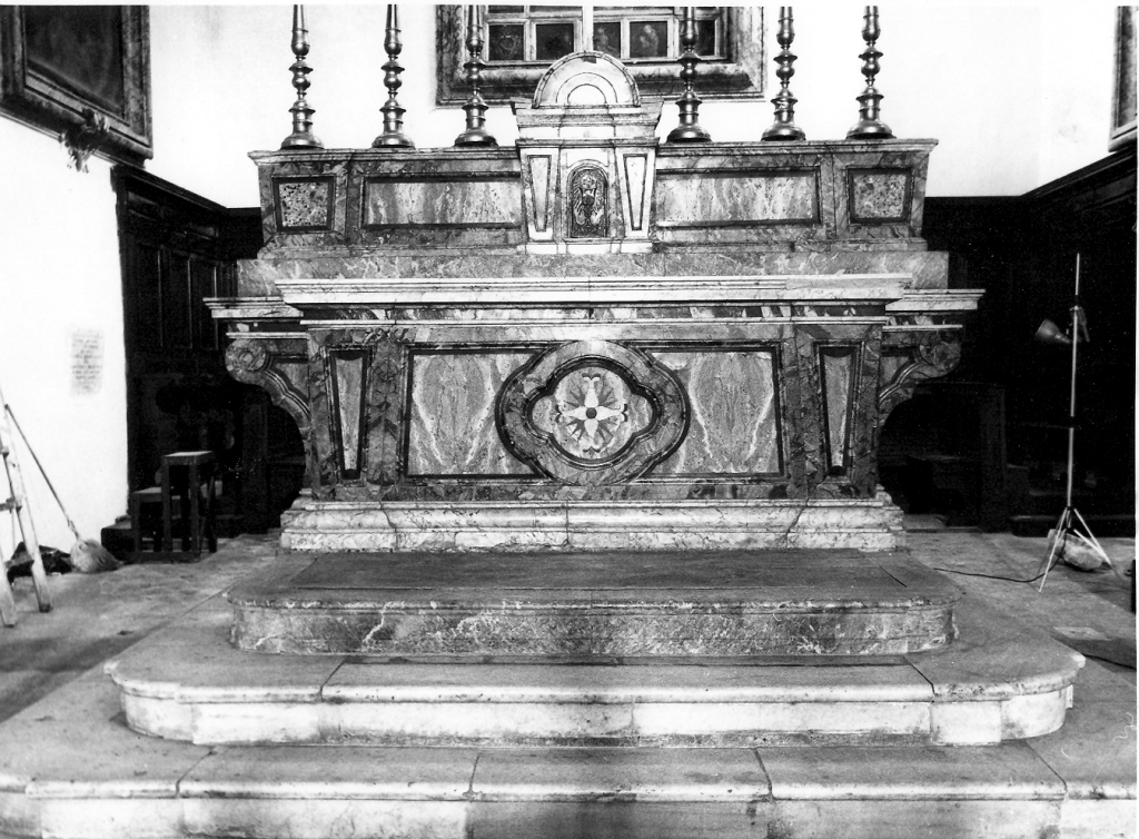 altare - ambito laziale (sec. XVIII)