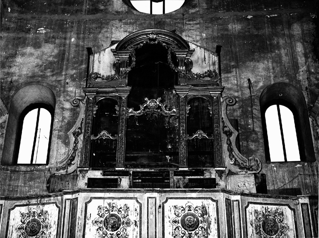 cassa d'organo - ambito laziale (metà sec. XVIII)