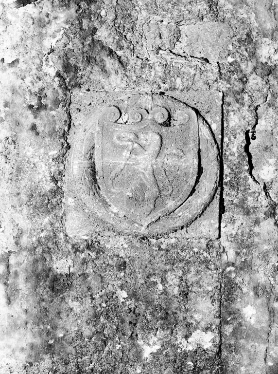 stemma gentilizio (rilievo) - ambito laziale (secc. XV/ XVI)