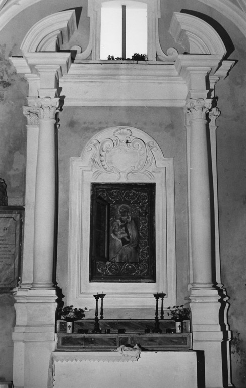 altare maggiore - ambito laziale (sec. XVII)