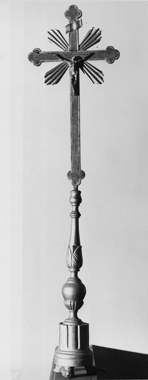 croce d'altare - ambito laziale (sec. XIX)