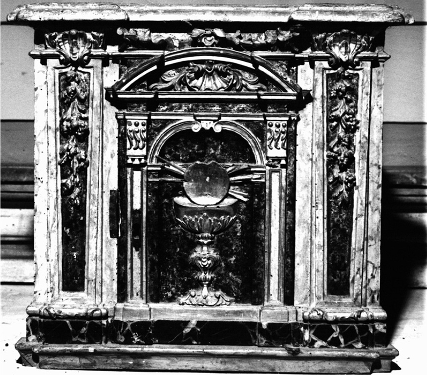 tabernacolo - ambito laziale (sec. XVII)