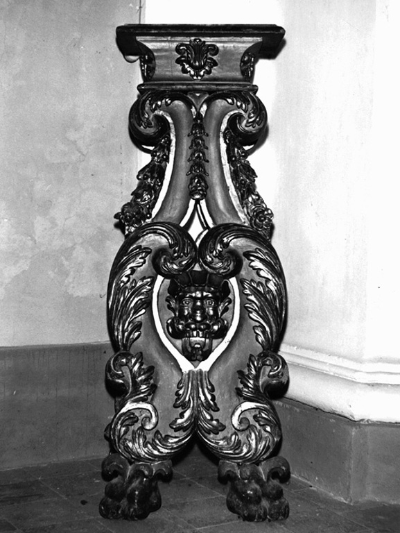 sgabellone, coppia - ambito laziale (sec. XVII)