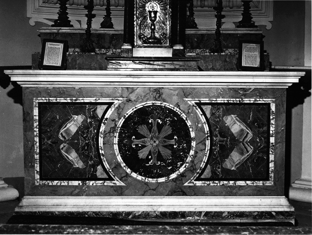 paliotto - ambito laziale (secc. XVIII/ XIX)