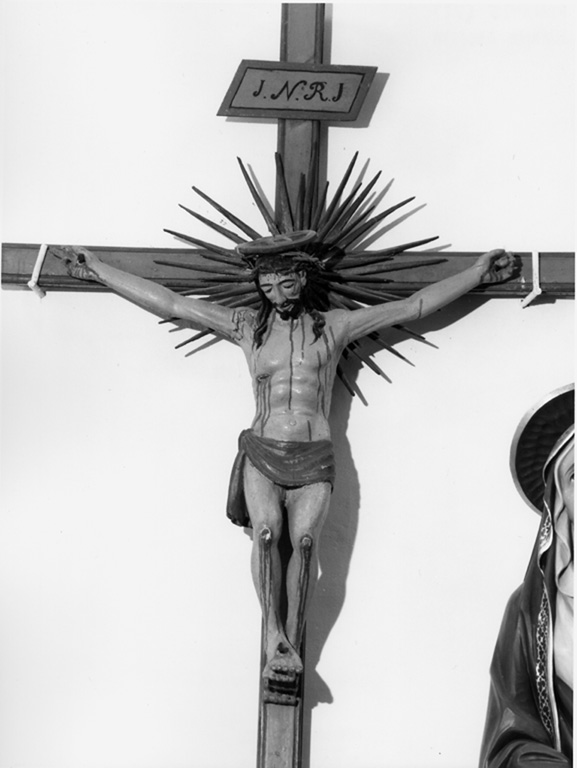 Cristo crocifisso (scultura) - manifattura laziale (fine sec. XVIII)