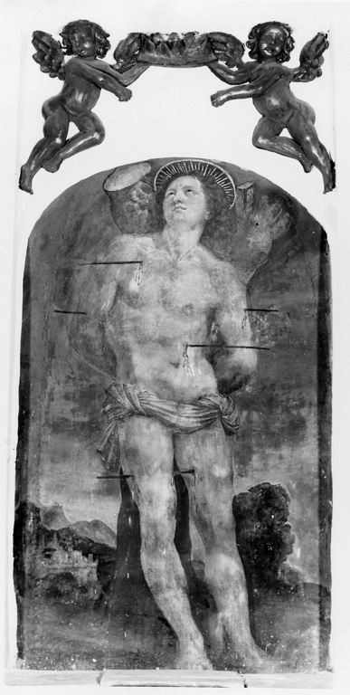 San Sebastiano (dipinto) - ambito Italia centrale (fine sec. XVI)