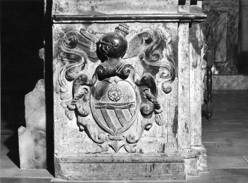 stemma gentilizio della famiglia Orsini (rilievo) - manifattura laziale (sec. XVI)