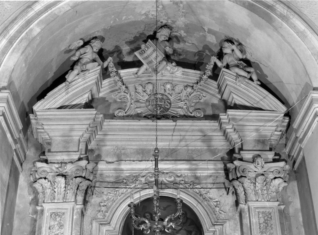 decorazione plastica - manifattura laziale (sec. XVIII)