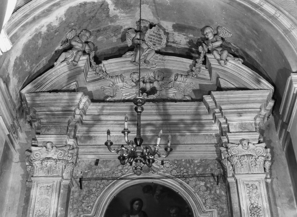 decorazione plastica - manifattura laziale (sec. XVIII)