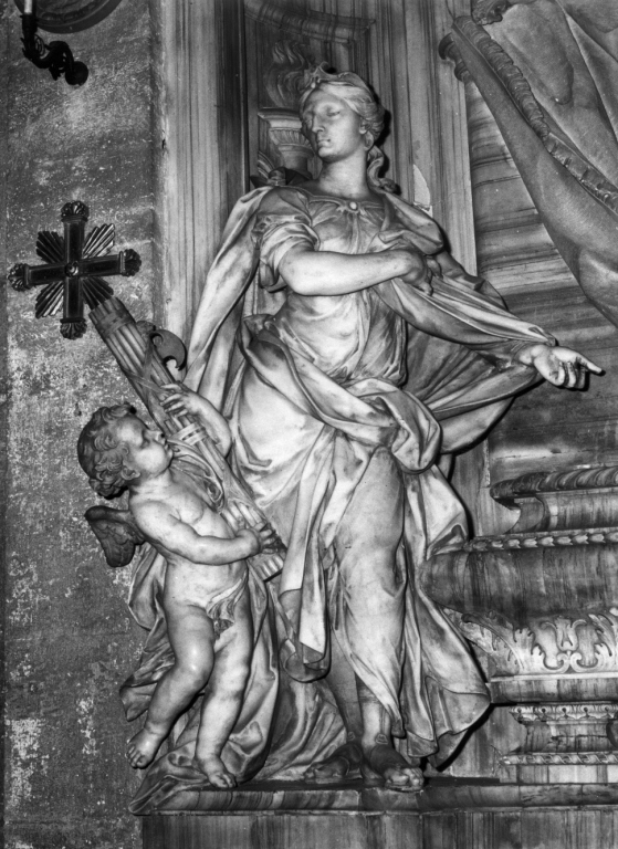 la Giustizia (gruppo scultoreo) - ambito romano (sec. XVIII)