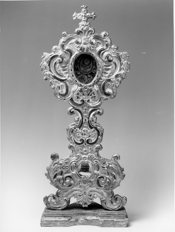 reliquiario - manifattura laziale (sec. XVIII)