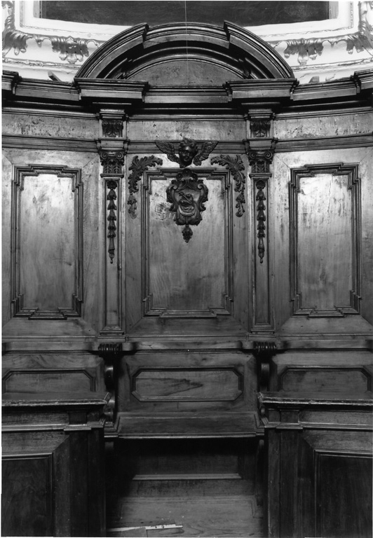 stalli del coro - manifattura laziale (seconda metà sec. XVIII)