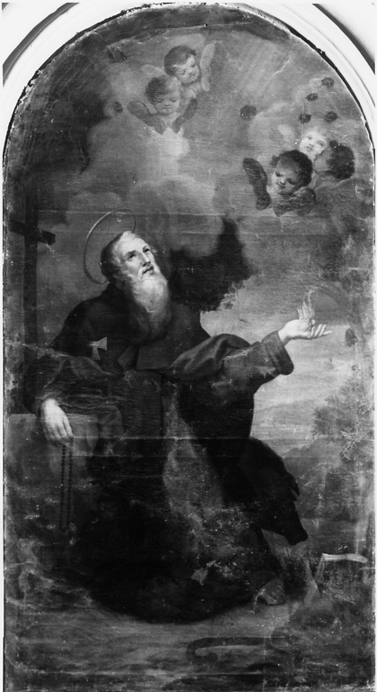 Sant'Antonio Abate eremita (dipinto) - ambito Italia centrale (sec. XVIII)