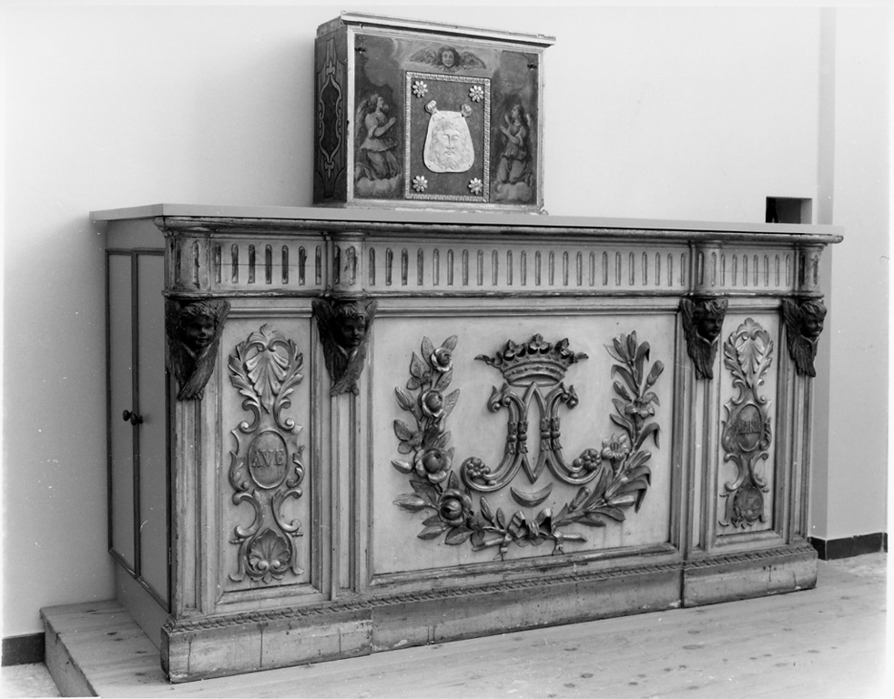 altare - manifattura romana (sec. XIX)
