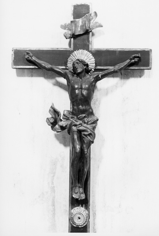 crocifisso - manifattura laziale (sec. XVIII)