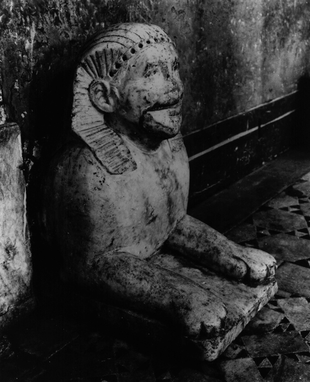 sfinge (scultura) - ambito laziale (prima metà sec. XIII)