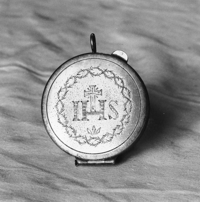 teca eucaristica - ambito laziale (fine sec. XVIII)