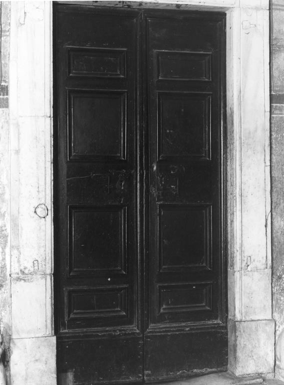 porta - a due battenti - ambito laziale (inizio sec. XX)