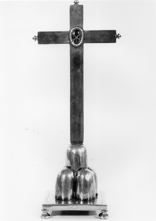 stauroteca - ambito laziale (seconda metà sec. XVII, sec. XX)