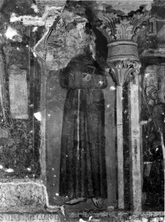 San Francesco d'Assisi (dipinto) - ambito romano (inizio sec. XIV)