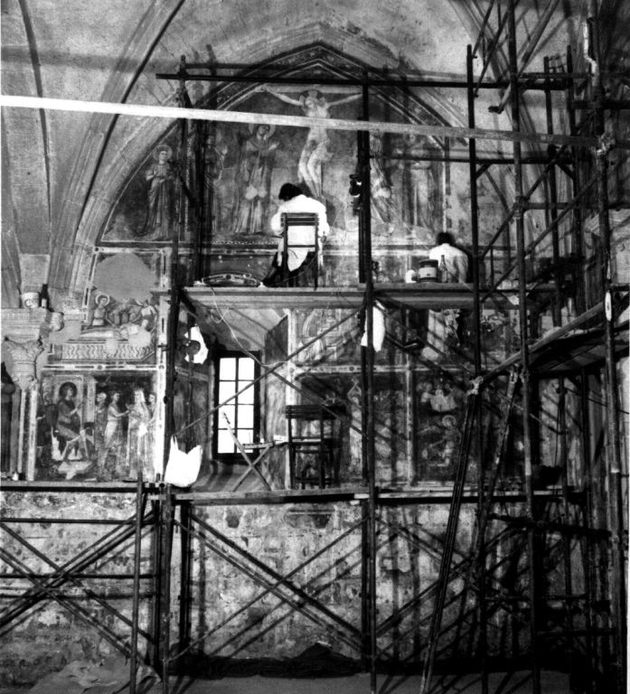 Santa Caterina d'Alessandria (dipinto, ciclo) - ambito romano (inizio sec. XIV)