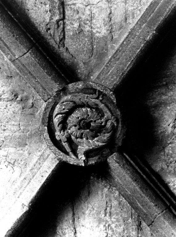 medaglione ornamentale - ambito viterbese (inizio sec. XIV)