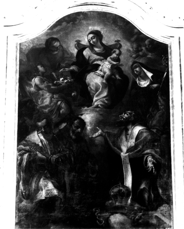 Madonna con Bambino e Santi (dipinto) - ambito viterbese (metà sec. XVIII)