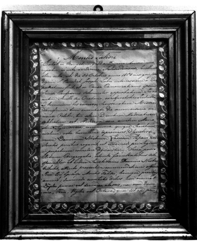 manoscritto - ambito viterbese (fine sec. XIX)