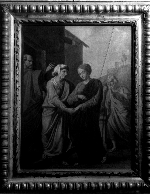 visitazione (dipinto) - ambito viterbese (sec. XIX)