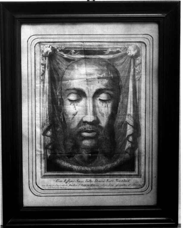 Veronica (litografia) - ambito francese (sec. XVIII, sec. XIX)