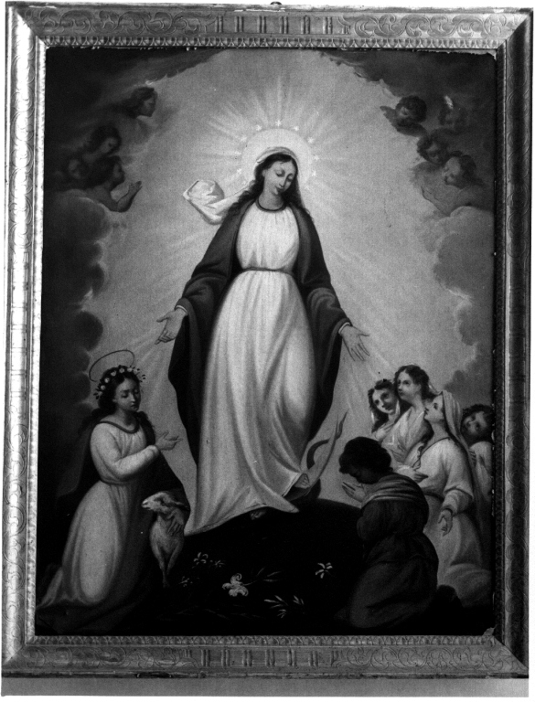 Immacolata Concezione (dipinto) - ambito viterbese (sec. XIX, sec. XX)