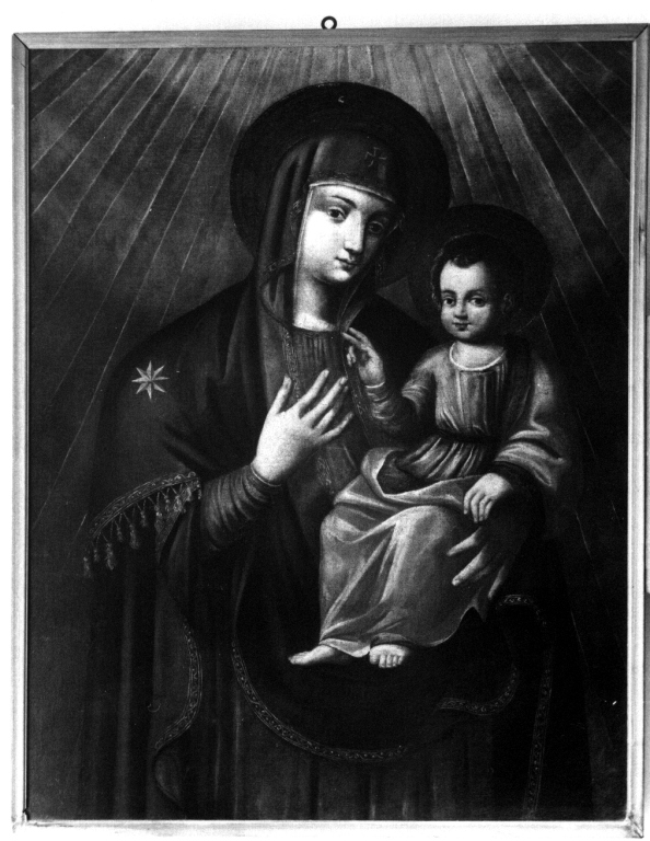 Madonna con Bambino (dipinto) - ambito viterbese (sec. XIX)