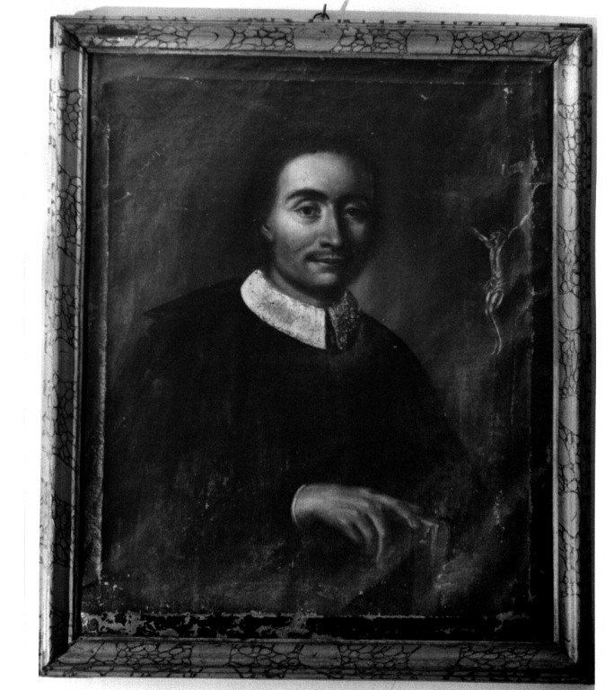 ritratto di ecclesiastico (dipinto) - ambito viterbese (sec. XVIII)