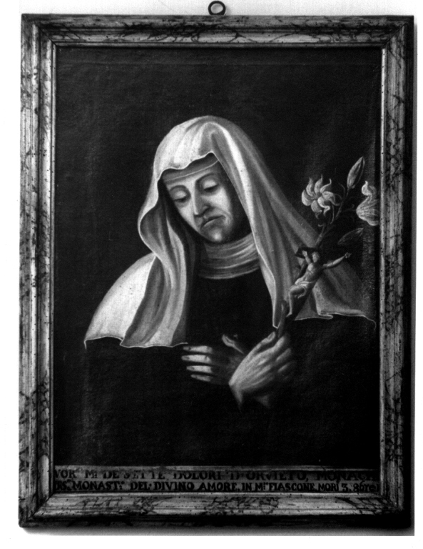 ritratto di donna (dipinto) - ambito laziale (sec. XVIII)