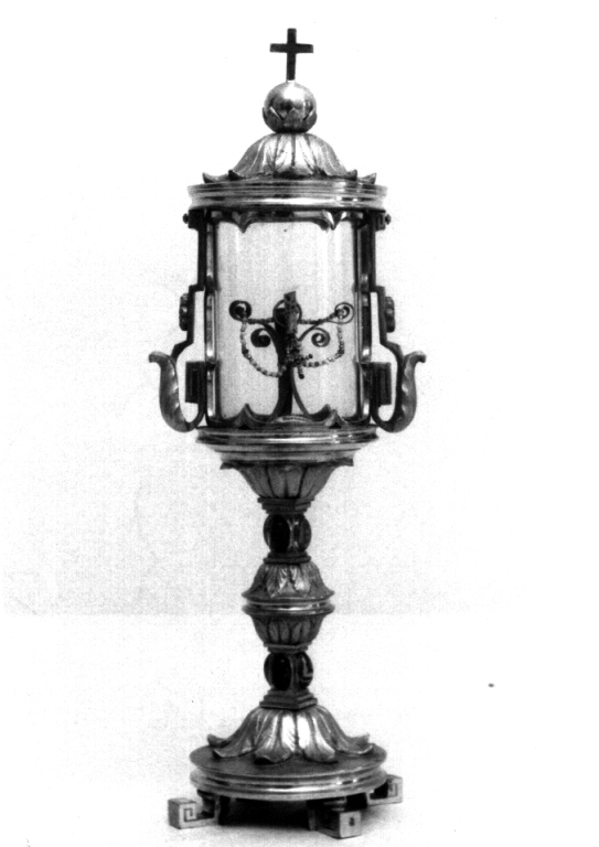 reliquiario - ambito viterbese (prima metà sec. XX)