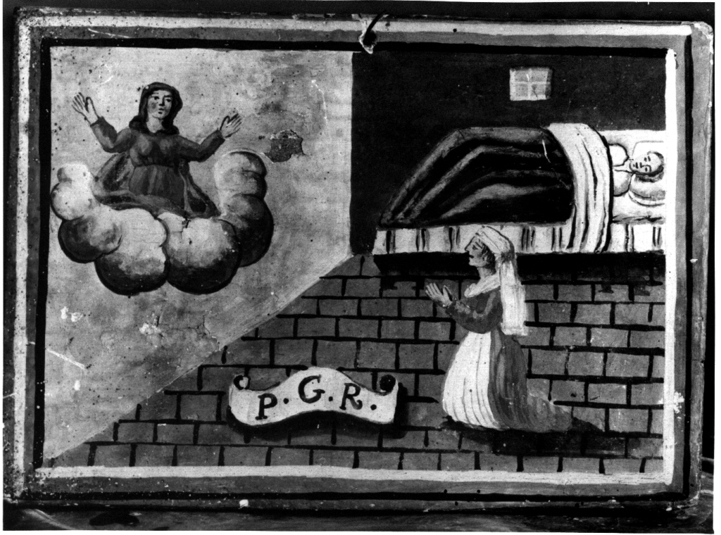 miracolo della Madonna (dipinto) - ambito viterbese (sec. XVII)