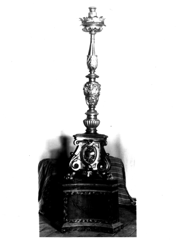 candelabro, coppia - ambito viterbese (sec. XIX)