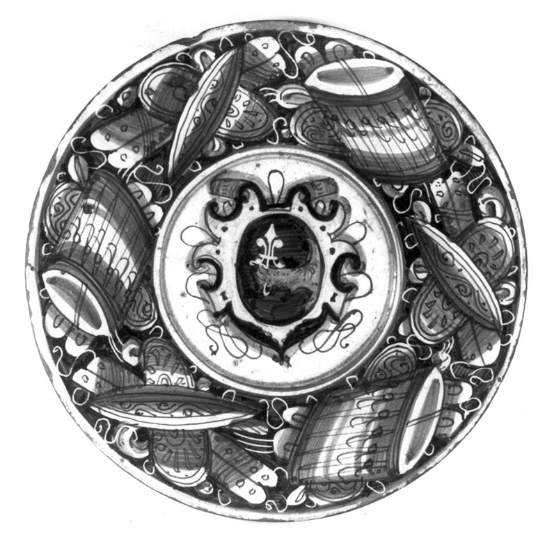 piatto - manifattura di Deruta (sec. XVI)