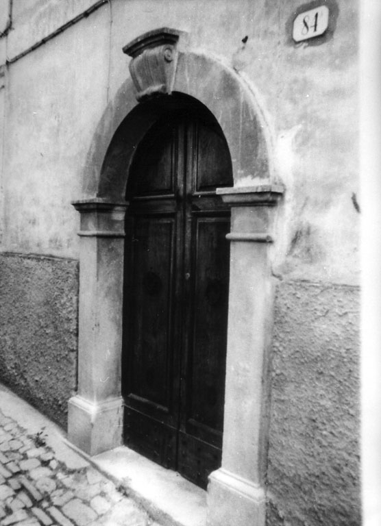 mostra di portale - ambito laziale (sec. XIX)