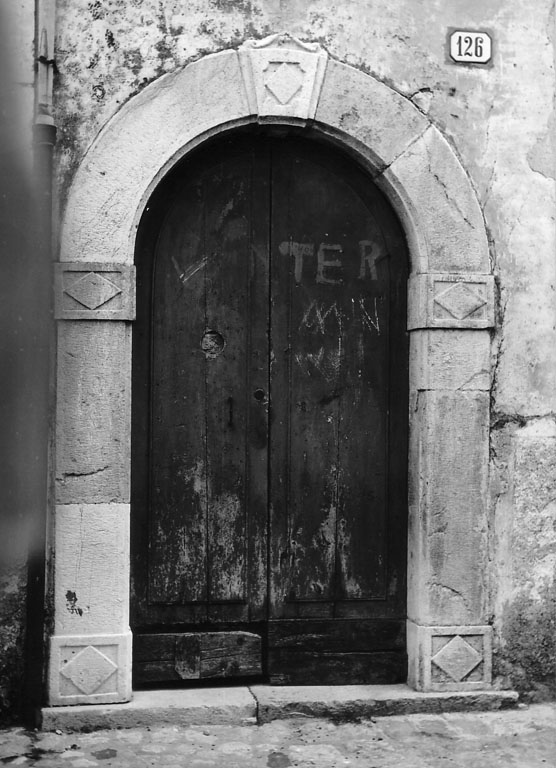 mostra di portale - ambito laziale (sec. XIX)