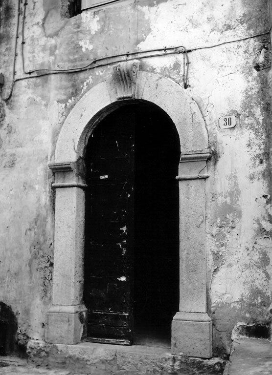 mostra di portale - ambito laziale (seconda metà sec. XIX)