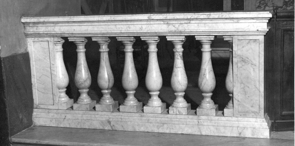 balaustrata - ambito laziale (sec. XIX)