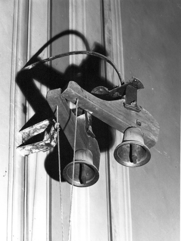 campanello, coppia - ambito laziale (sec. XIX)