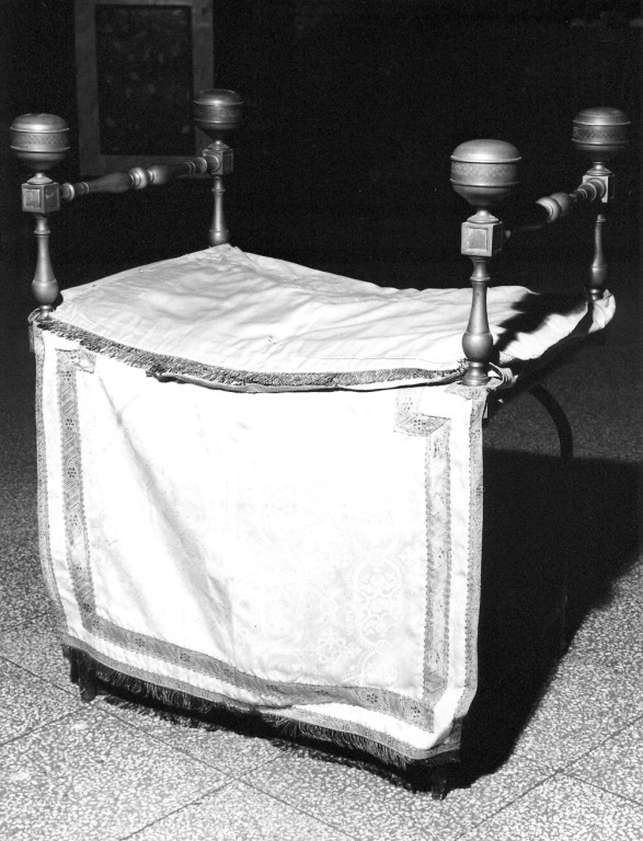 faldistorio - ambito laziale (sec. XIX)