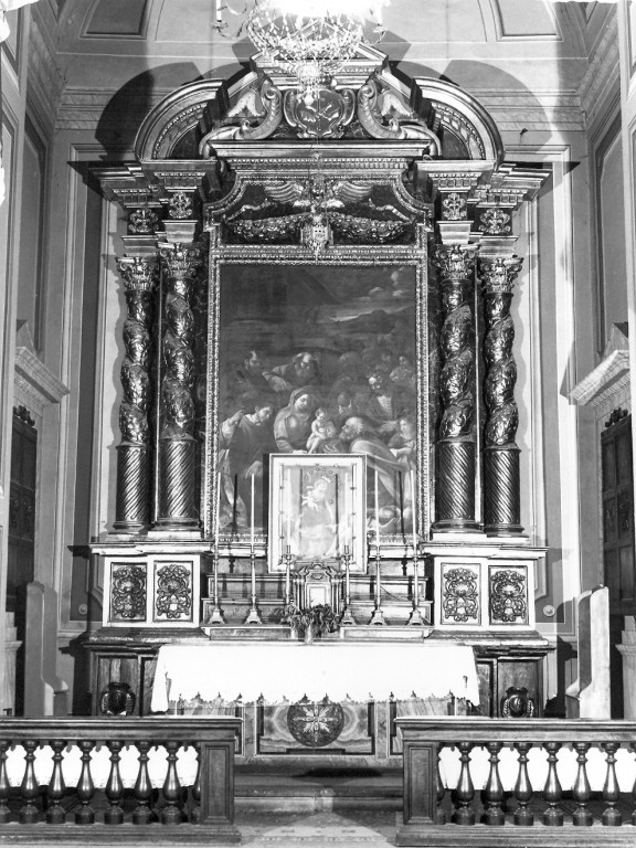 mostra d'altare - ambito laziale (fine/inizio secc. XVII/ XVIII)