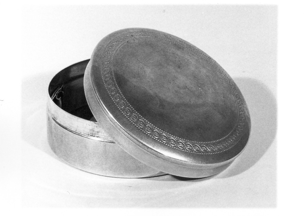 teca eucaristica - ambito laziale (sec. XIX)