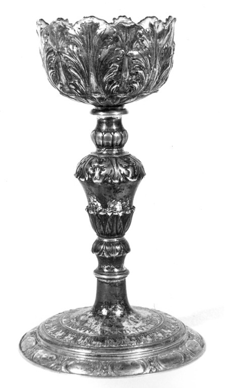 calice - ambito laziale (fine/inizio secc. XVII/ XVIII)