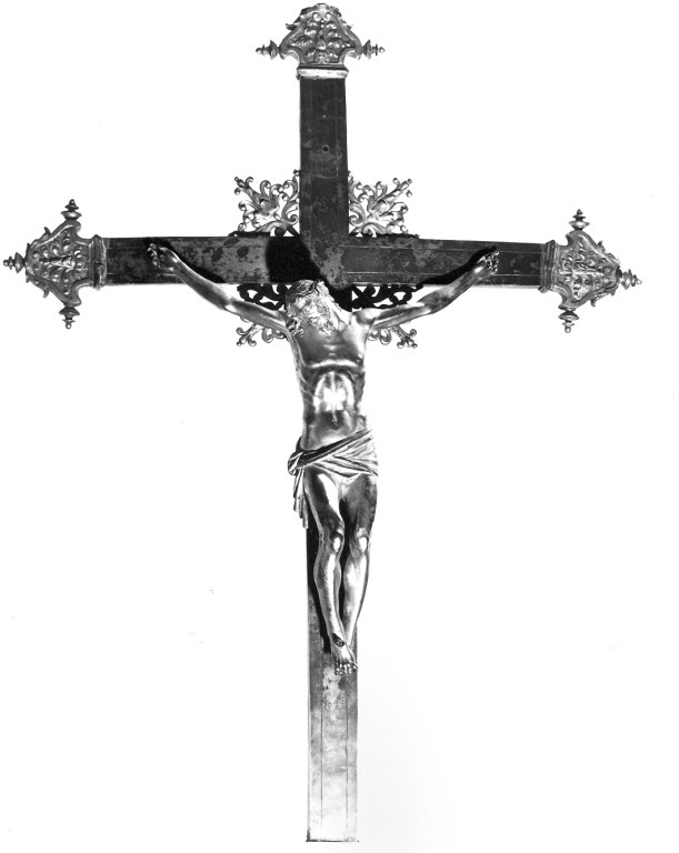 croce processionale - ambito laziale (sec. XVIII)