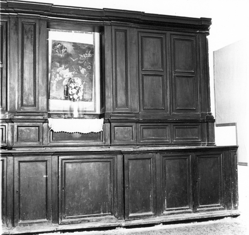 armadio da sacrestia - ambito laziale (sec. XVIII)